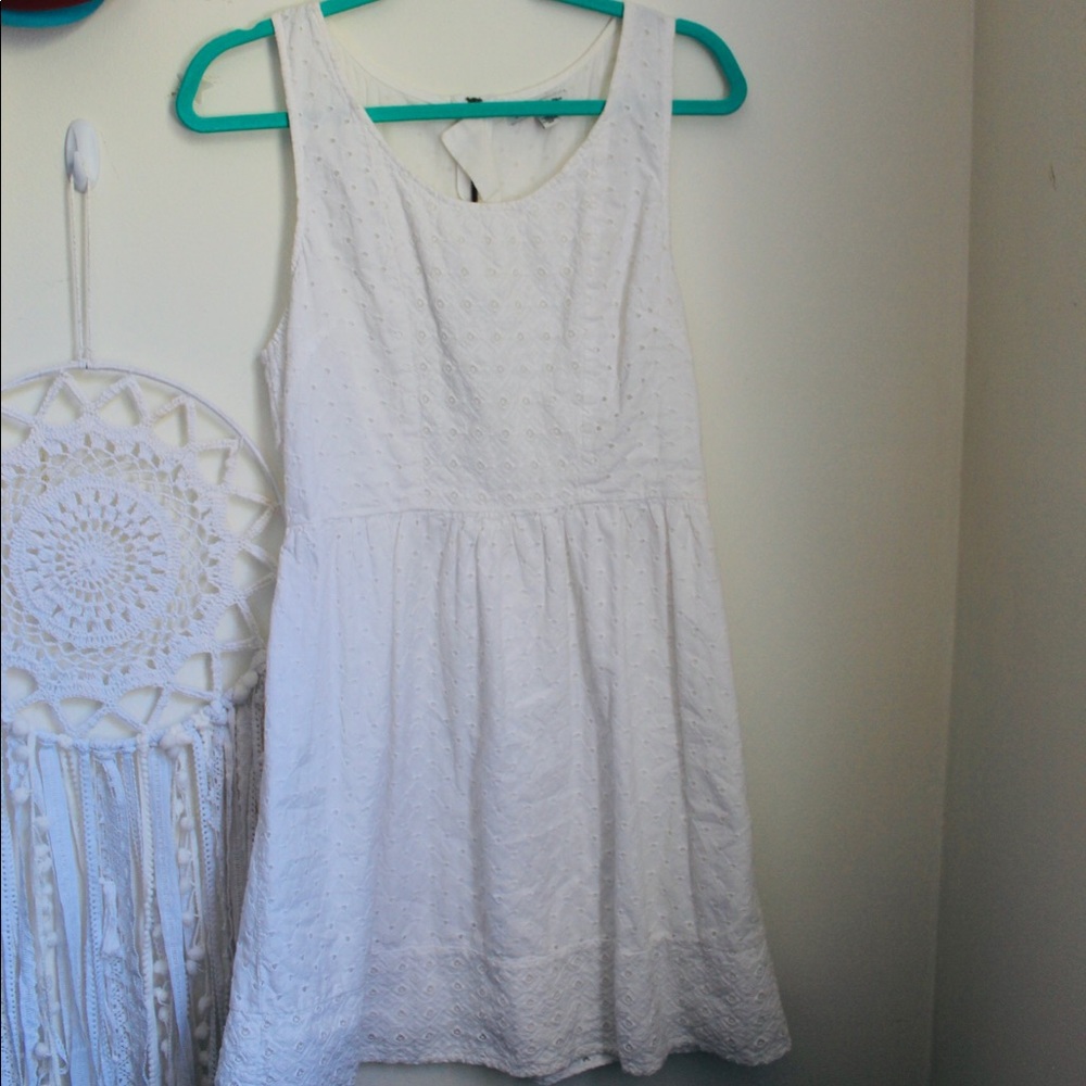 White Spring dress